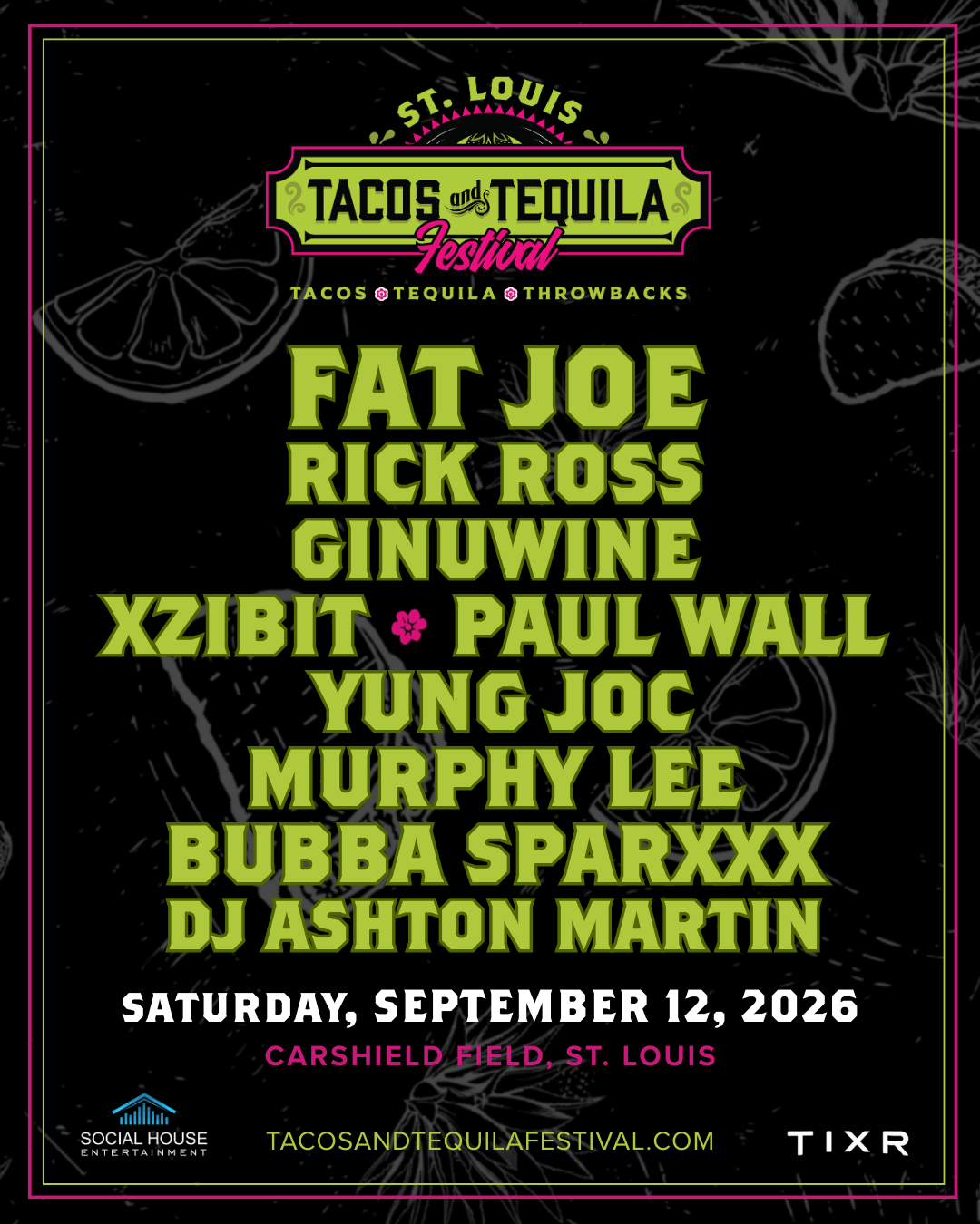 Tacos & Tequila Festival St. Louis 2026 - Lineup - 4_5