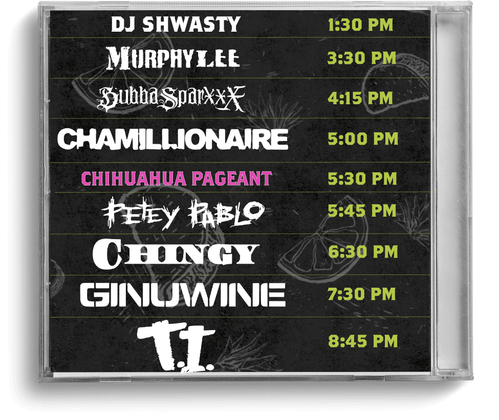 TACOS AND TEQUILA FESTIVAL COLORADO SPRINGS SET TIMES 2026 EDITION V2