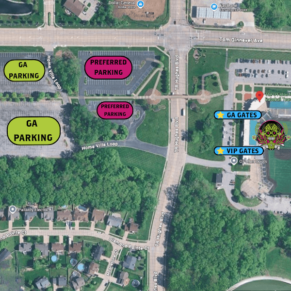 TACOS AND TEQUILA ST LOUIS 2026 PARKING MAP